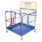 Vestil FULL FEAT WORK PLATFORM W/CASTRS DUAL ENTRY 48X48 WP-4848-CA-DD-FF - alternate 2